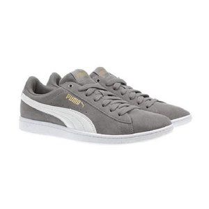Puma Vikky Soft Foam Comfort Grey Low Top Sneakers
